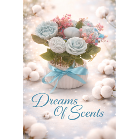 Bouquet de fondants fleurs de coton